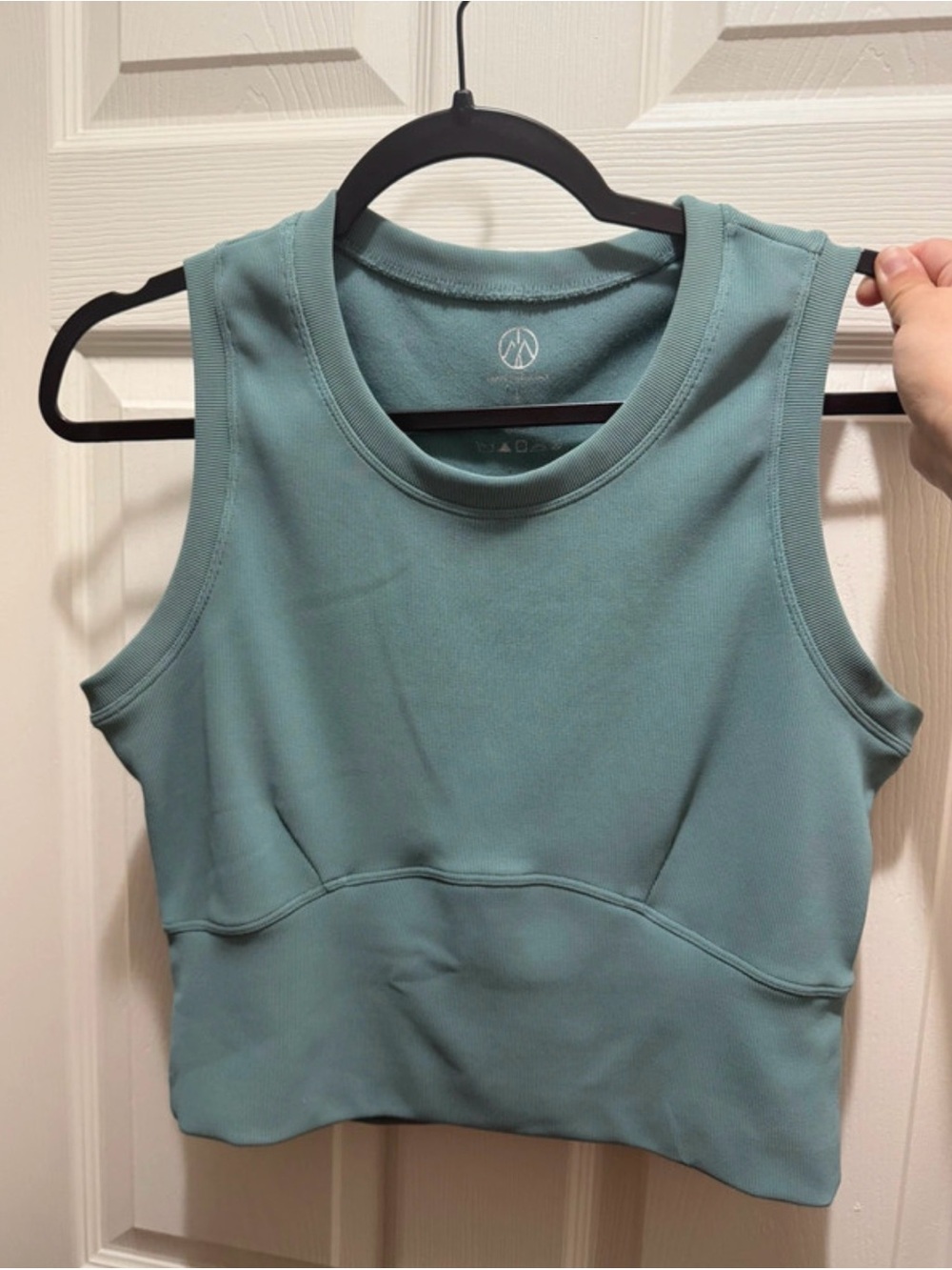 Women’s turquoise tank top
